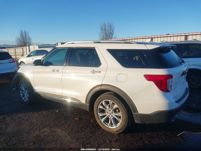 2021 Ford Explorer Limited VIN: 1FMSK8FH3MGB72885 Lot: 43980009