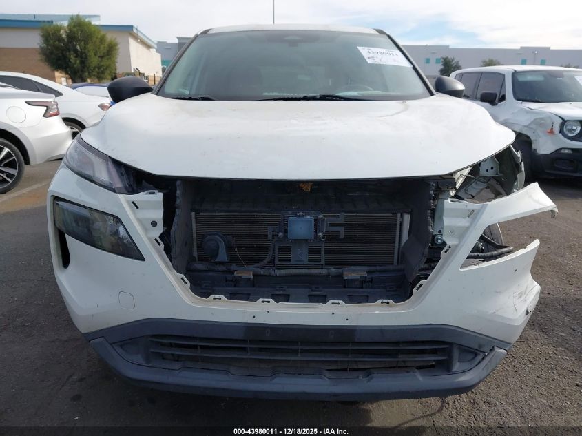 2021 Nissan Rogue S Fwd VIN: 5N1AT3AA2MC796285 Lot: 43980011