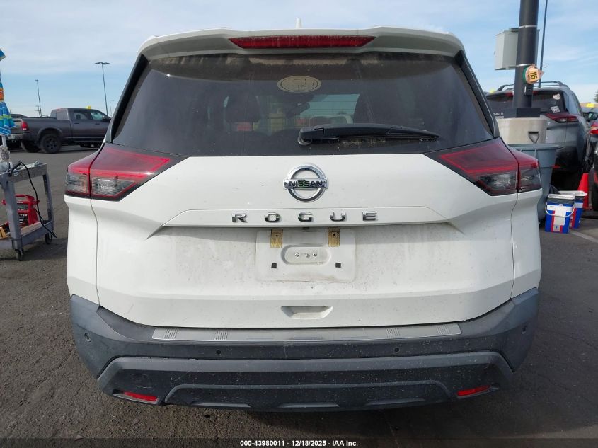 2021 Nissan Rogue S Fwd VIN: 5N1AT3AA2MC796285 Lot: 43980011