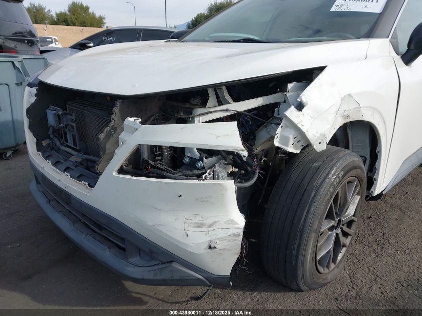 2021 Nissan Rogue S Fwd VIN: 5N1AT3AA2MC796285 Lot: 43980011