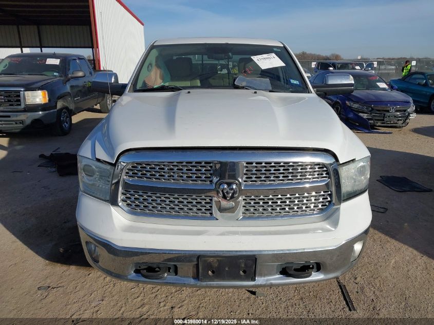 2013 Ram 1500 Laramie VIN: 1C6RR7NT7DS619429 Lot: 43980014