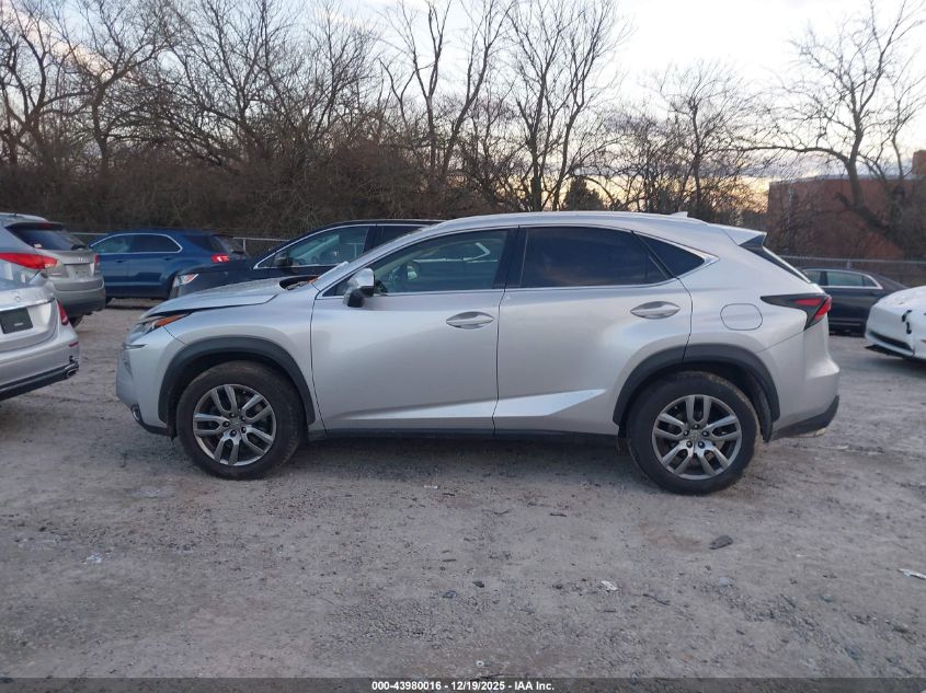 2016 Lexus Nx 200T VIN: JTJBARBZ5G2091719 Lot: 43980016