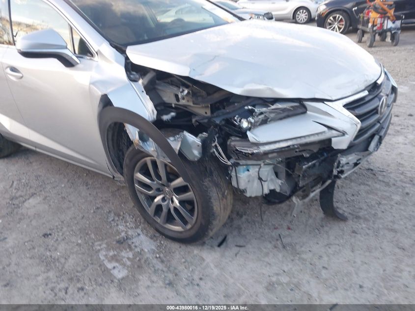 2016 Lexus Nx 200T VIN: JTJBARBZ5G2091719 Lot: 43980016