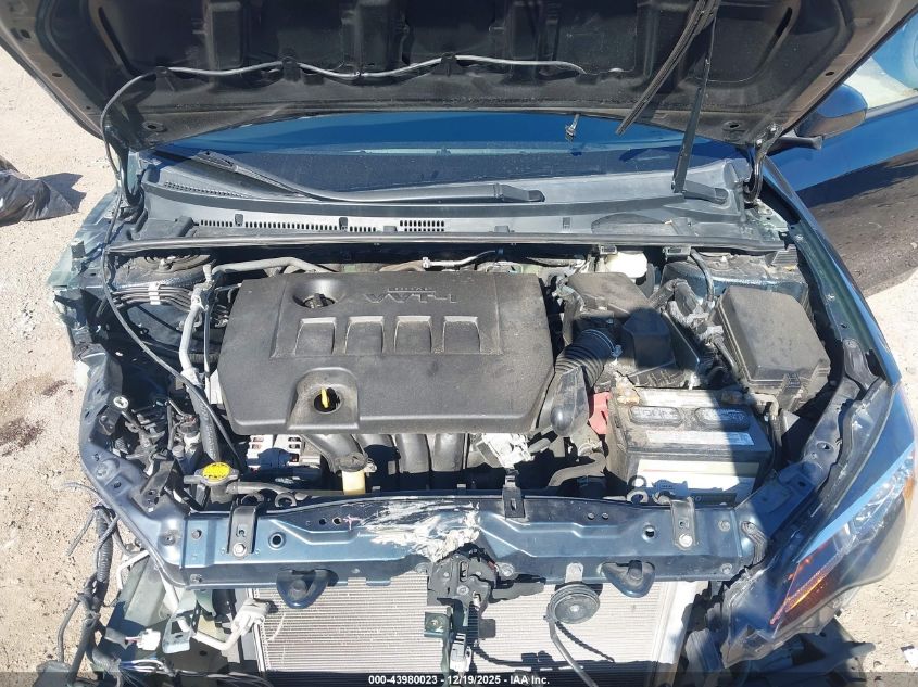 2017 Toyota Corolla Le VIN: 5YFBURHE4HP670377 Lot: 43980023