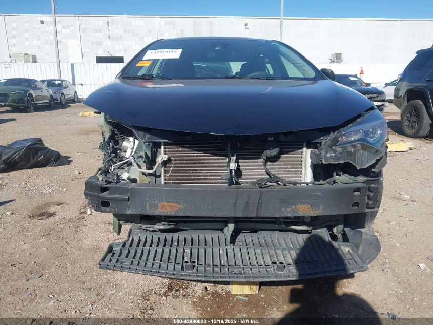 2017 Toyota Corolla Le VIN: 5YFBURHE4HP670377 Lot: 43980023