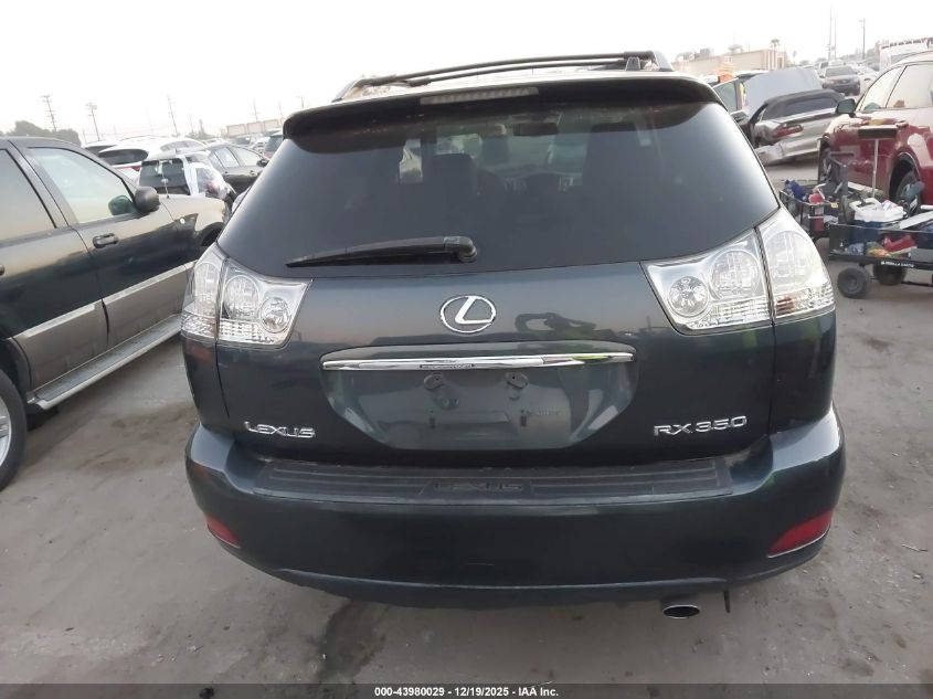 2008 Lexus Rx 350 VIN: 2T2GK31U88C040870 Lot: 43980029