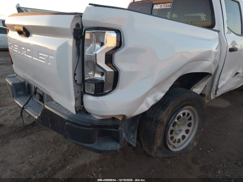 2023 Chevrolet Colorado 2Wd Short Box Wt VIN: 1GCGSBEC9P1262143 Lot: 43980034