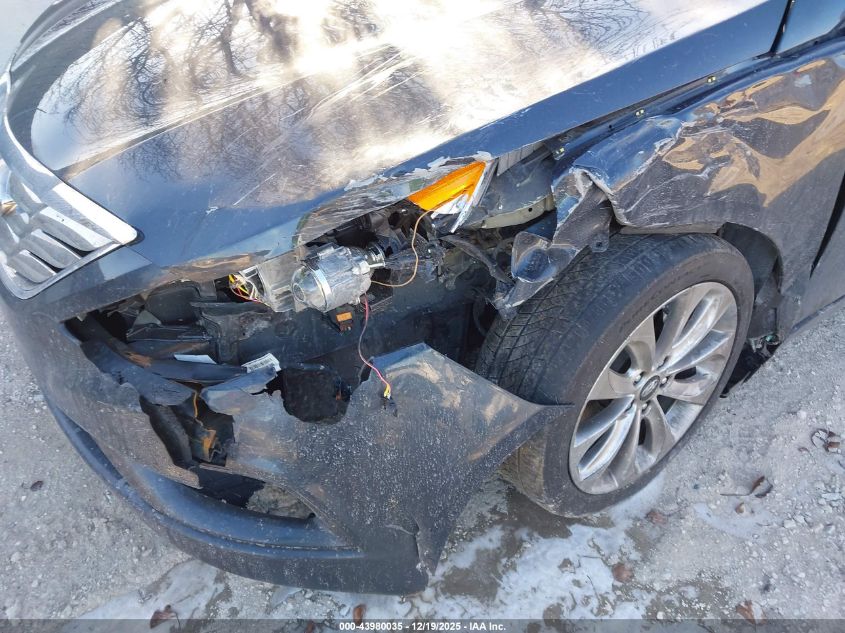 2012 Hyundai Sonata Limited 2.0T VIN: 5NPEC4AB3CH458014 Lot: 43980035