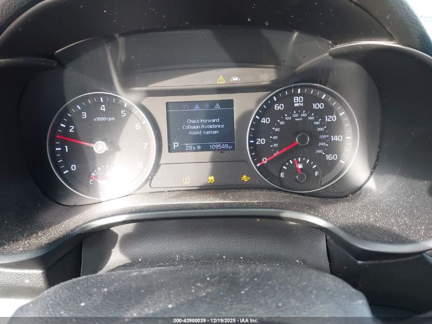 2020 Kia Forte Lxs VIN: 3KPF24AD7LE189934 Lot: 43980039