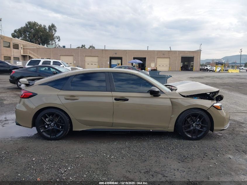 2025 Honda Civic Sedan Sport VIN: 19XFL2H87SE003737 Lot: 43980044