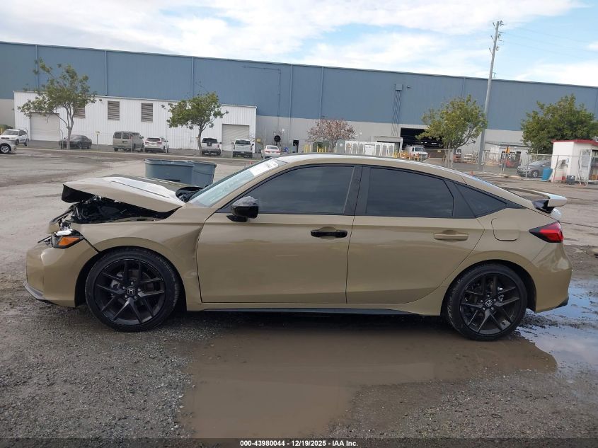 2025 Honda Civic Sedan Sport VIN: 19XFL2H87SE003737 Lot: 43980044