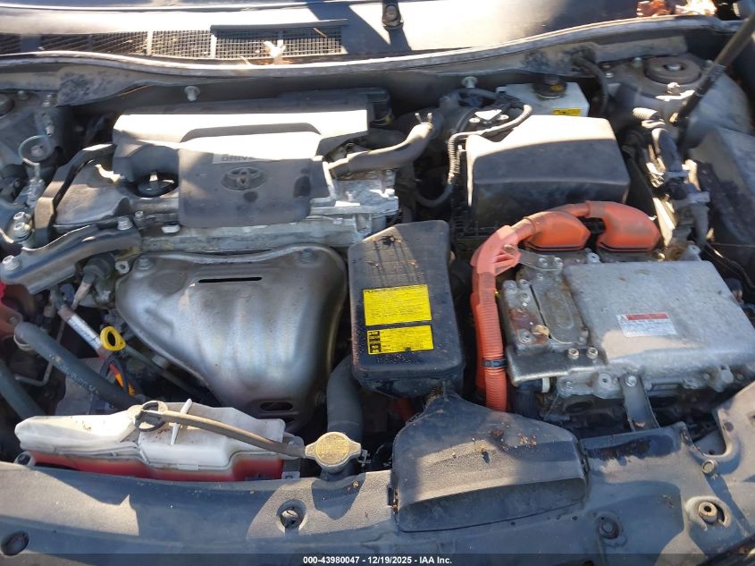 2012 Toyota Camry Hybrid Le VIN: 4T1BD1FKXCU011284 Lot: 43980047