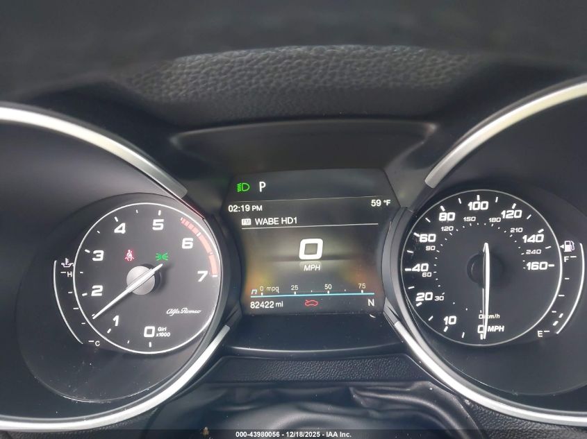 2020 Alfa Romeo Stelvio Rwd VIN: ZASPAJAN0L7C75625 Lot: 43980056