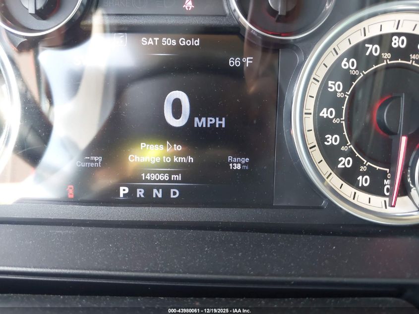 2013 Ram 1500 Laramie VIN: 1C6RR6NT7DS558416 Lot: 43980061