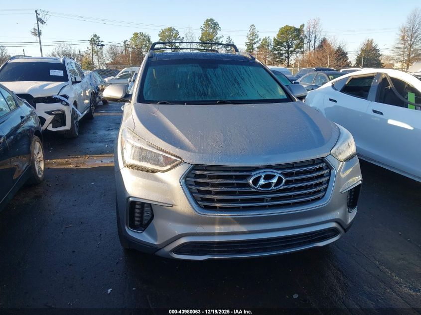 2017 Hyundai Santa Fe Se Ultimate VIN: KM8SR4HF3HU217122 Lot: 43980063