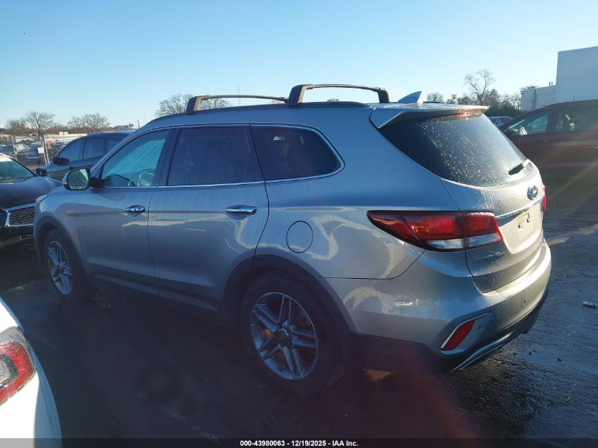 2017 Hyundai Santa Fe Se Ultimate VIN: KM8SR4HF3HU217122 Lot: 43980063