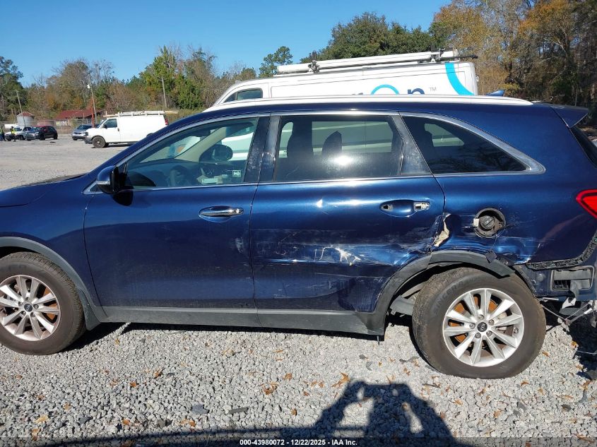 2019 Kia Sorento 2.4L Lx VIN: 5XYPG4A31KG531893 Lot: 43980072
