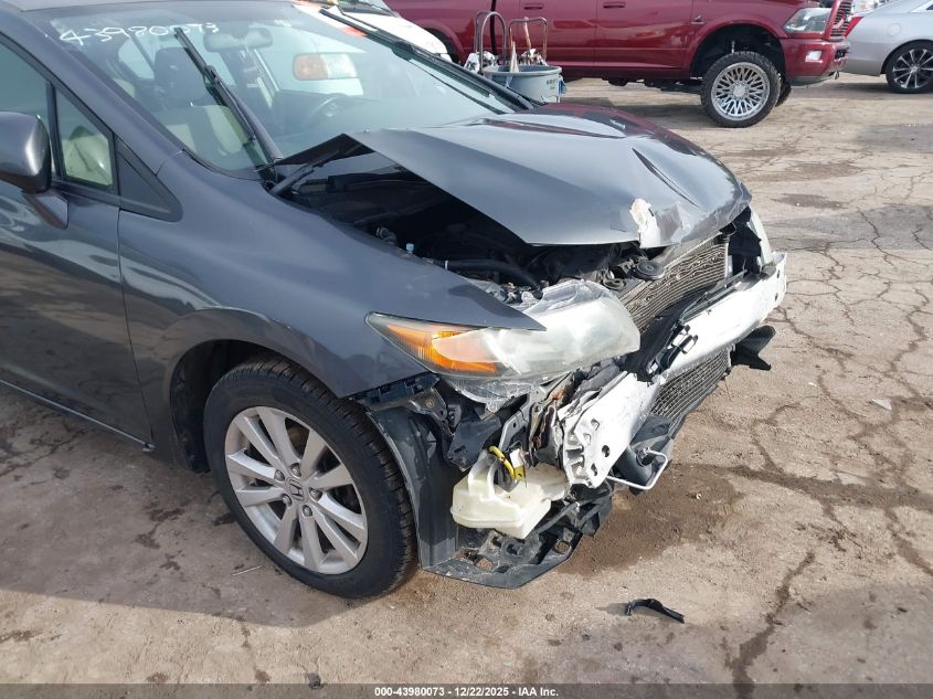 2012 Honda Civic Ex VIN: 2HGFB2F81CH522716 Lot: 43980073