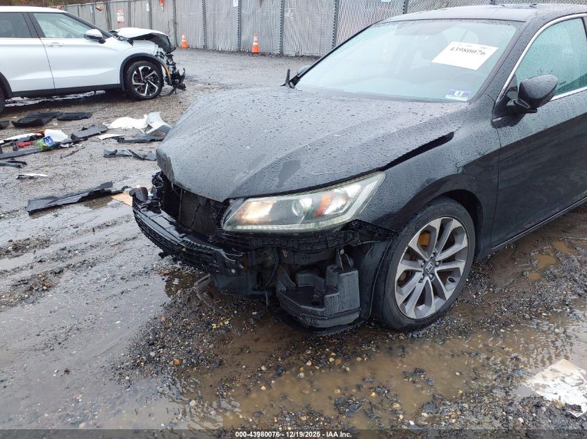 2014 Honda Accord Sport VIN: 1HGCR2F57EA038670 Lot: 43980076
