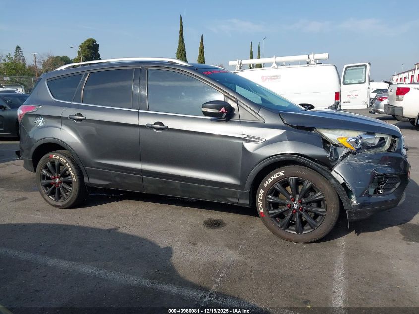 2017 Ford Escape Titanium VIN: 1FMCU0J90HUA04306 Lot: 43980081