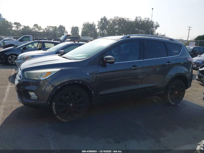 2017 Ford Escape Titanium VIN: 1FMCU0J90HUA04306 Lot: 43980081