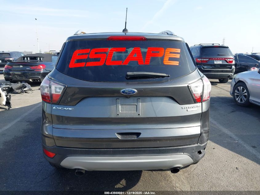 2017 Ford Escape Titanium VIN: 1FMCU0J90HUA04306 Lot: 43980081