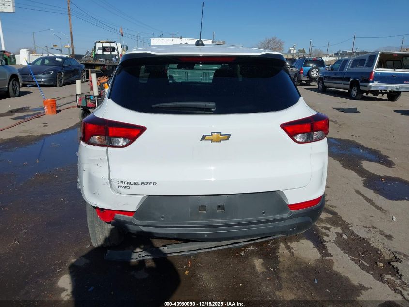 2025 Chevrolet Trailblazer Awd Ls VIN: KL79MNSL6SB046372 Lot: 43980090