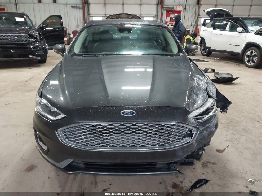 2019 Ford Fusion Energi Titanium VIN: 3FA6P0SU3KR215094 Lot: 43980094
