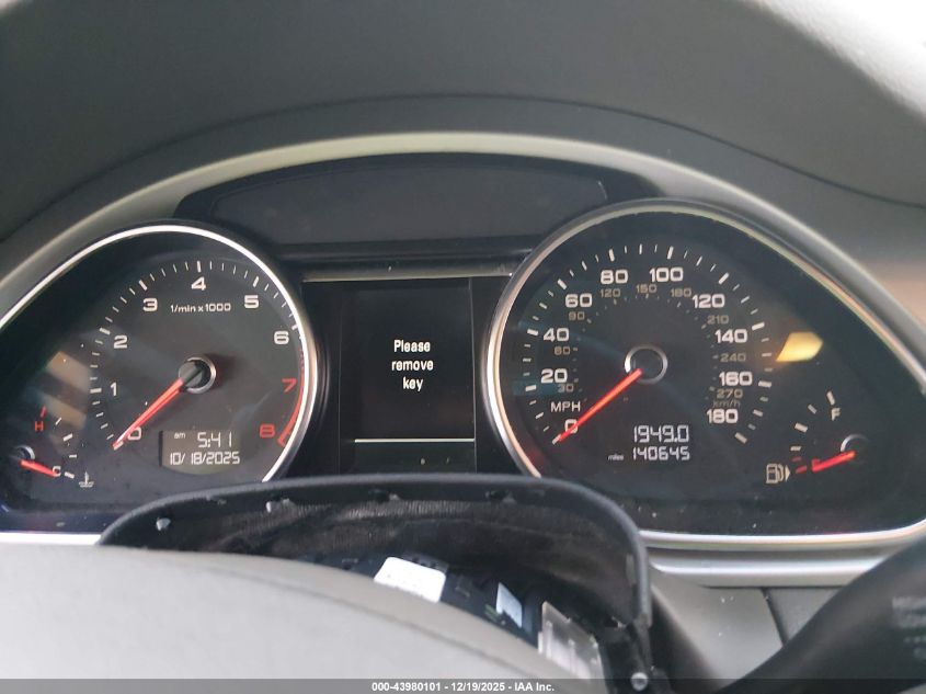 2013 Audi Q7 3.0T S Line Prestige VIN: WA1DGAFE0DD005861 Lot: 43980101