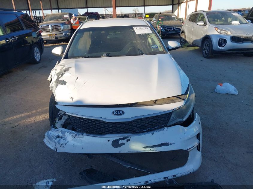 2018 Kia Optima Lx VIN: 5XXGT4L34JG249100 Lot: 43980103