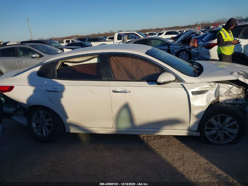 2018 Kia Optima Lx VIN: 5XXGT4L34JG249100 Lot: 43980103