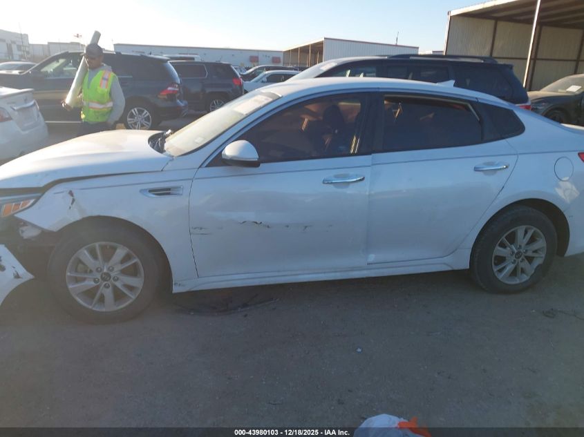 2018 Kia Optima Lx VIN: 5XXGT4L34JG249100 Lot: 43980103