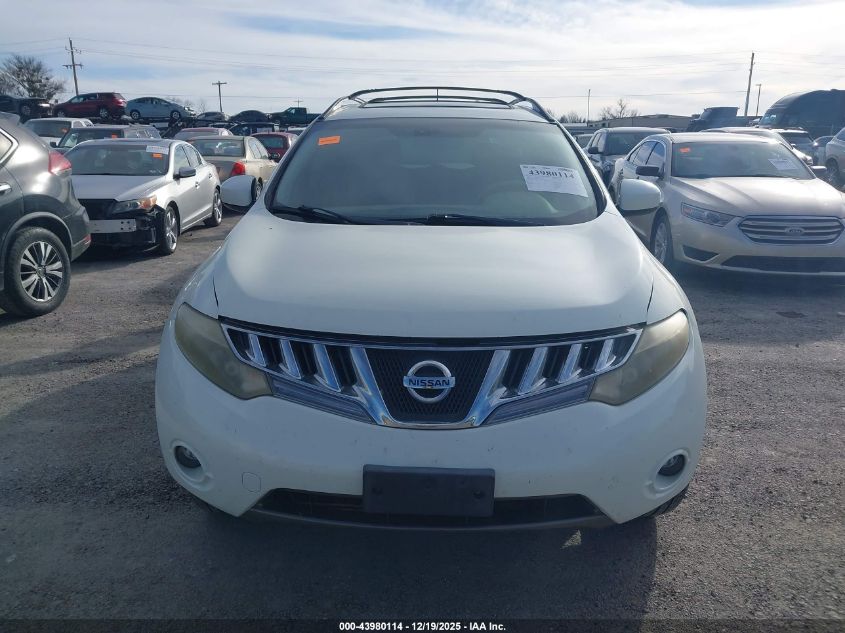 2009 Nissan Murano Le VIN: JN8AZ18W49W121816 Lot: 43980114