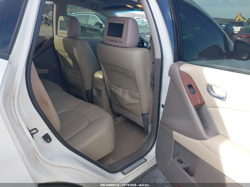 2009 Nissan Murano Le VIN: JN8AZ18W49W121816 Lot: 43980114