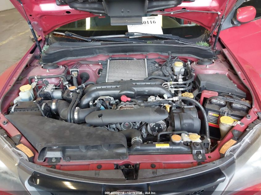 2011 Subaru Impreza Wrx Limited VIN: JF1GR7E62BG824219 Lot: 43980116