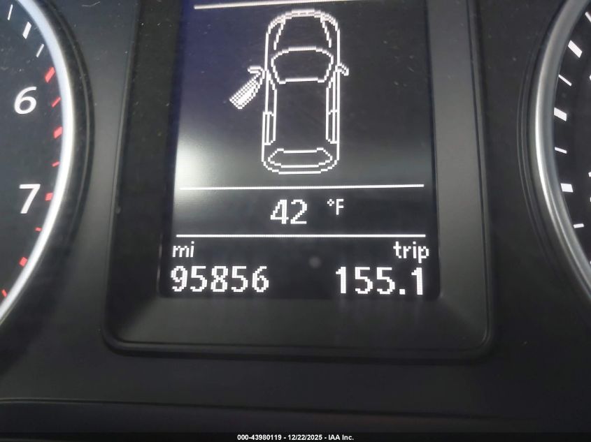 2016 Volkswagen Tiguan S VIN: WVGAV7AX0GW587586 Lot: 43980119