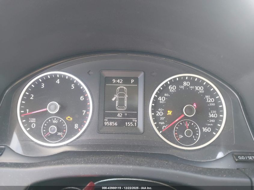 2016 Volkswagen Tiguan S VIN: WVGAV7AX0GW587586 Lot: 43980119