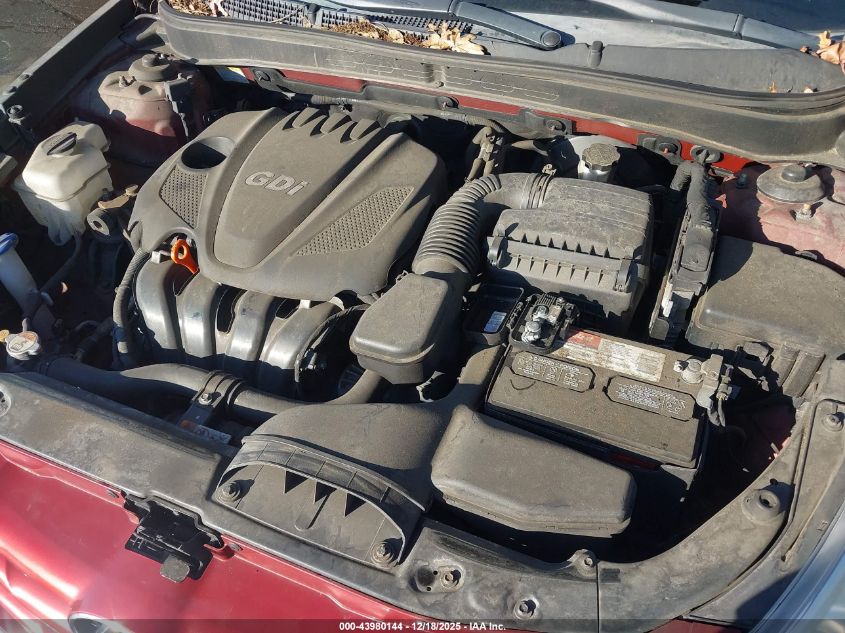 2013 Hyundai Sonata Gls VIN: 5NPEB4ACXDH690350 Lot: 43980144