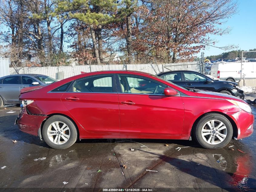 2013 Hyundai Sonata Gls VIN: 5NPEB4ACXDH690350 Lot: 43980144