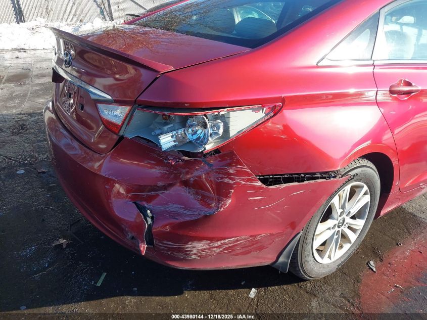 2013 Hyundai Sonata Gls VIN: 5NPEB4ACXDH690350 Lot: 43980144