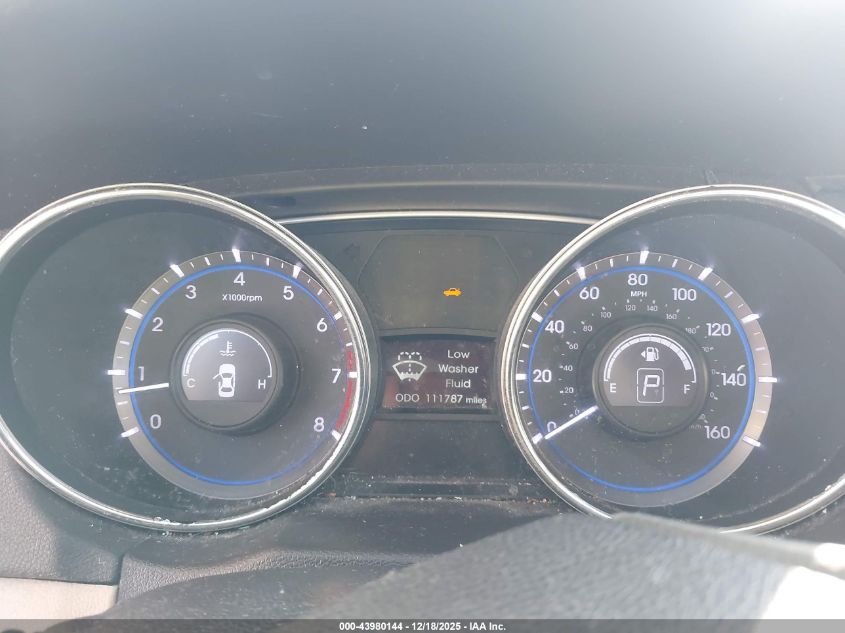 2013 Hyundai Sonata Gls VIN: 5NPEB4ACXDH690350 Lot: 43980144