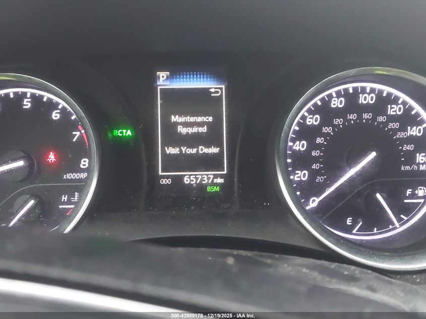 2019 Toyota Camry Se VIN: 4T1B11HK6KU840860 Lot: 43980178