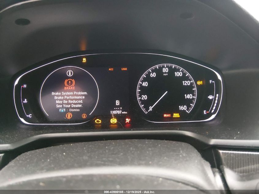 2019 Honda Accord Sport VIN: 1HGCV1F34KA125586 Lot: 43980185