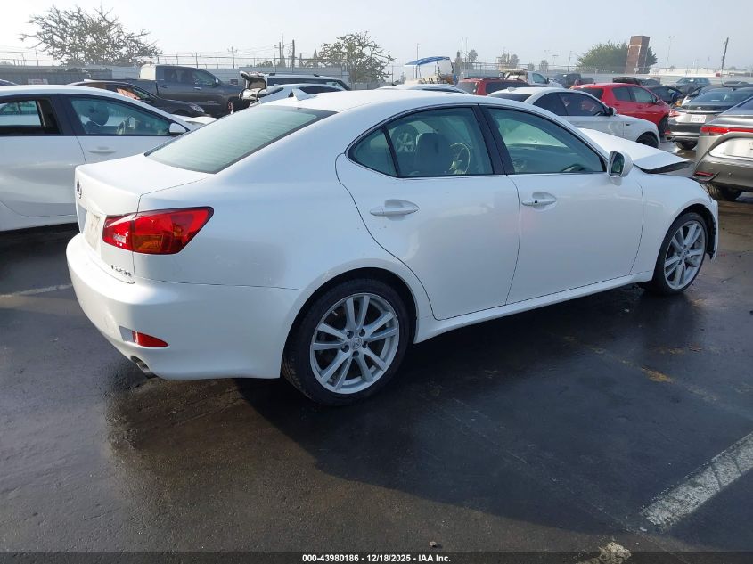 2007 Lexus Is 250 VIN: JTHBK262172026661 Lot: 43980186