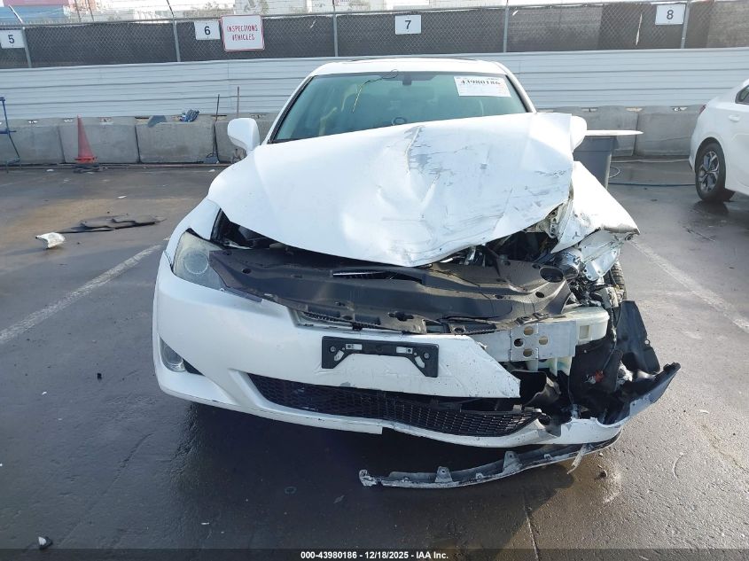 2007 Lexus Is 250 VIN: JTHBK262172026661 Lot: 43980186