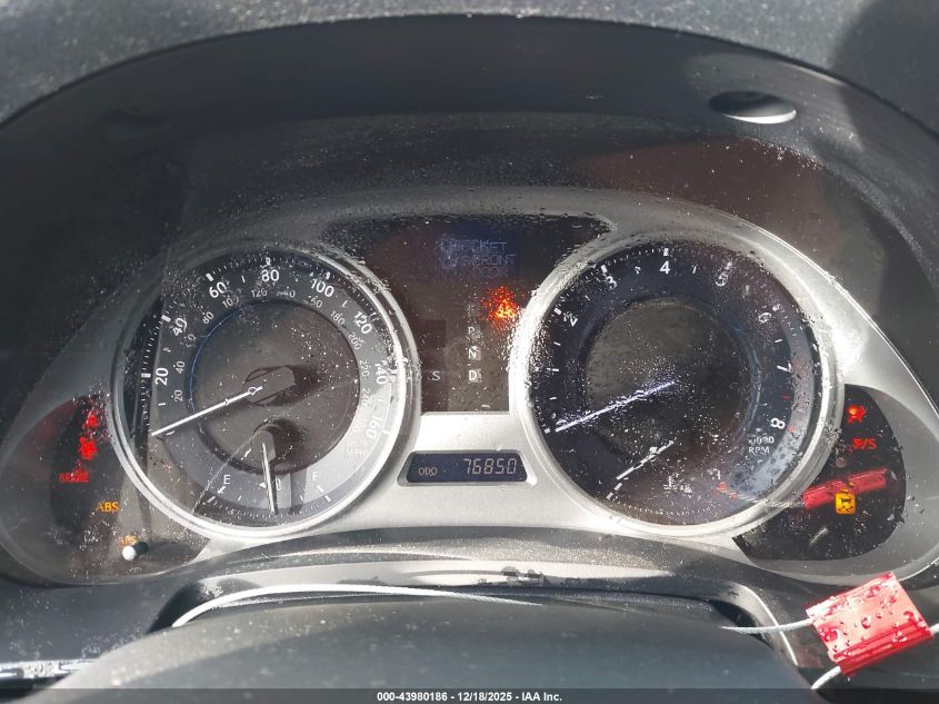 2007 Lexus Is 250 VIN: JTHBK262172026661 Lot: 43980186