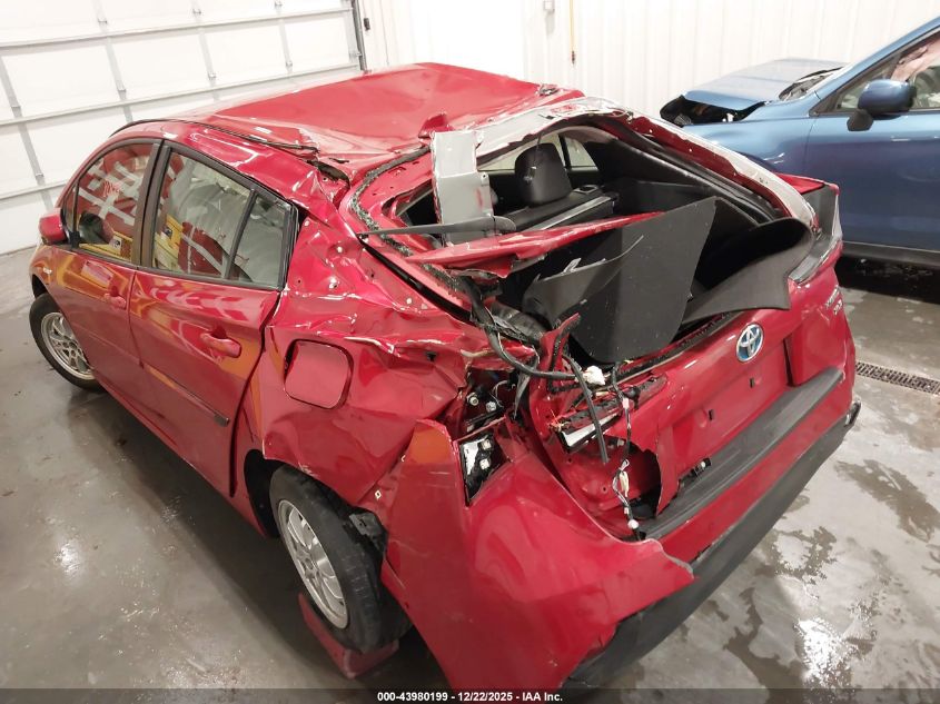 2021 Toyota Prius Xle Awd-E VIN: JTDL9MFU7M3026099 Lot: 43980199