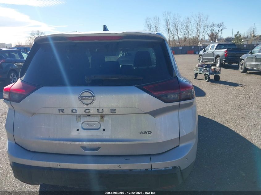 2024 Nissan Rogue S Intelligent Awd VIN: 5N1BT3AB2RC758625 Lot: 43980207