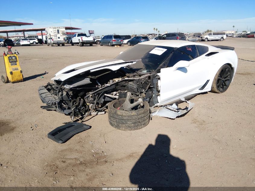 2019 Chevrolet Corvette Grand Sport VIN: 1G1YV2D77K5118570 Lot: 43980208