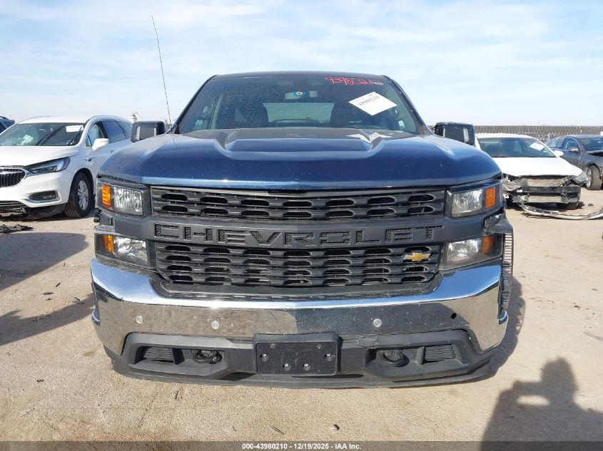 2019 Chevrolet Silverado 1500 Work Truck VIN: 3GCPWAEF7KG225191 Lot: 43980210